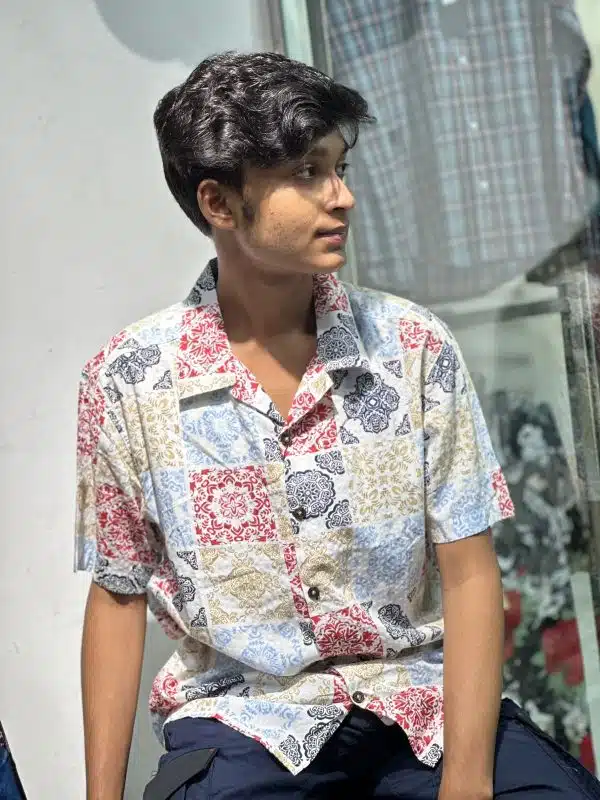 summer half sleeve shirt