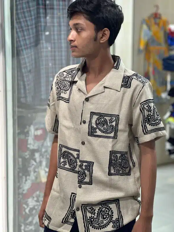 summer half sleeve shirt