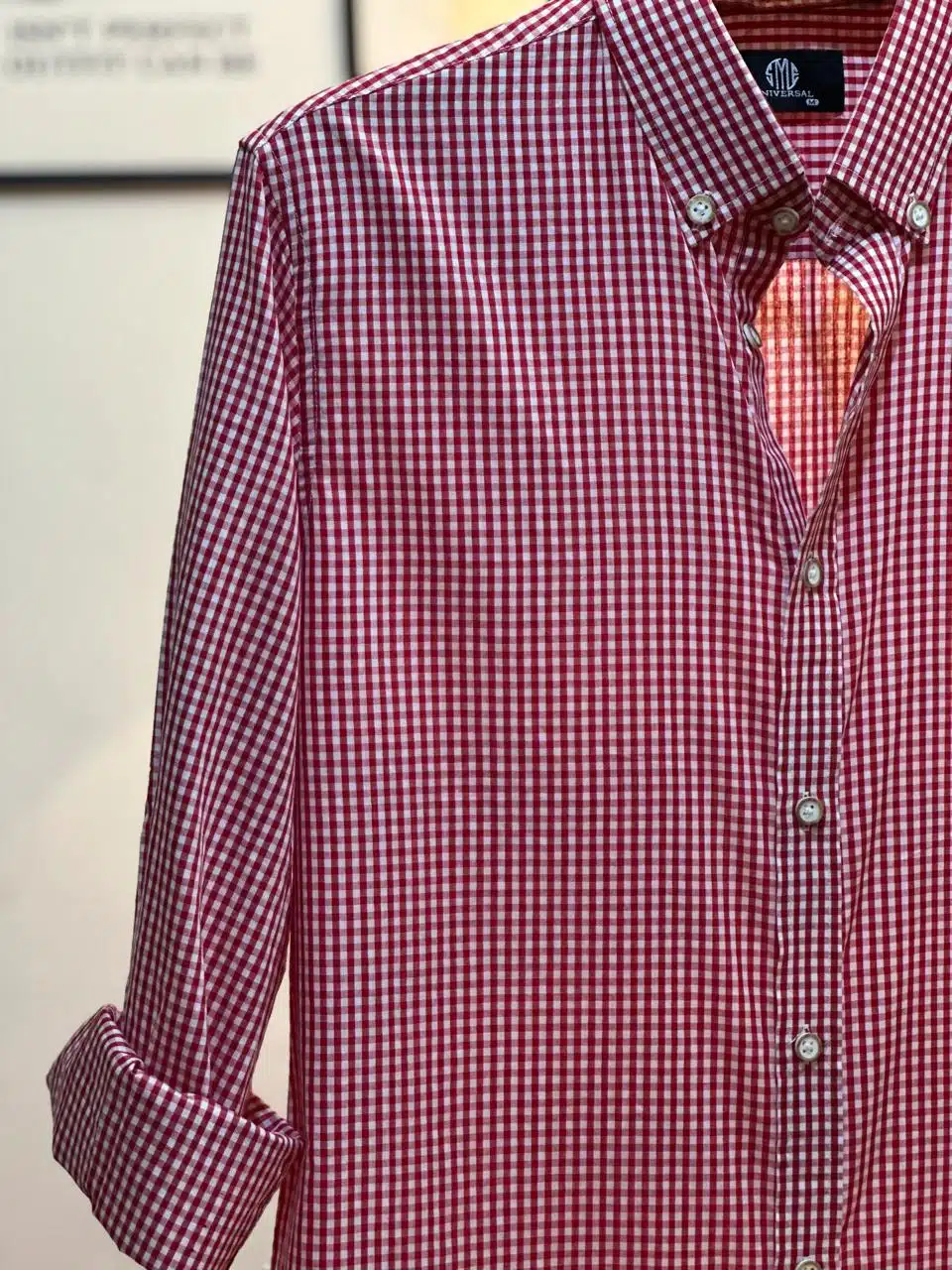 19E6583B-DE1C-4B32-BDA0-5CC84069C1C8 Casual Red Pattern check