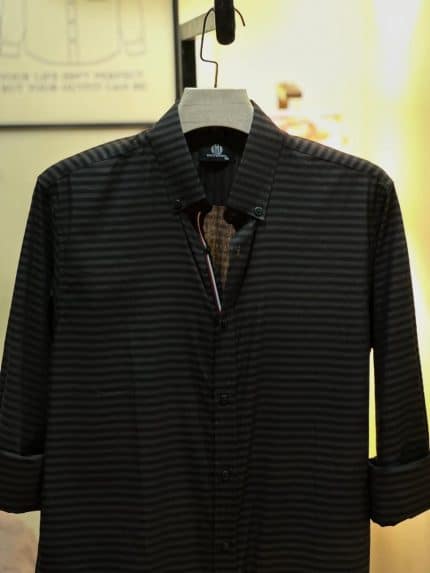 Casual Black Strip Shirt