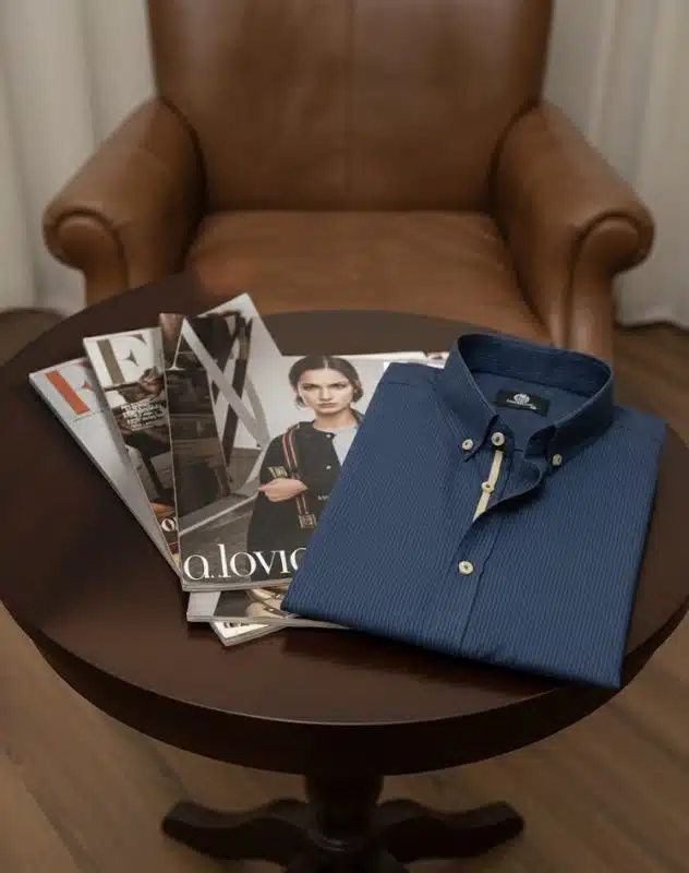 Classic blue shade strip 0045